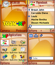 Тема Toon XP №470 для Nokia