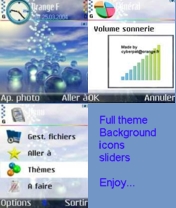  3D Bubble Theme 5  Nokia